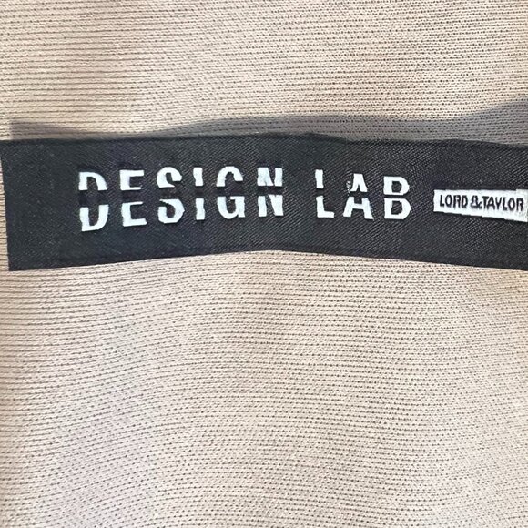 Design Lab Black  Boho Retro Crochet Mini Dress with Bell Sleeves (L) - Picture 7 of 13